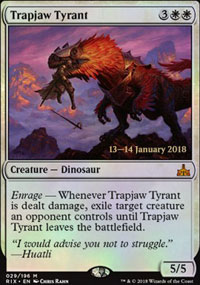 Tyran aux mchoires-collet - Prerelease Promos