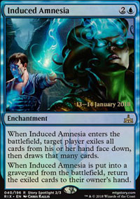 Amnsie induite - Prerelease Promos