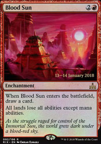 Soleil de sang - Prerelease Promos