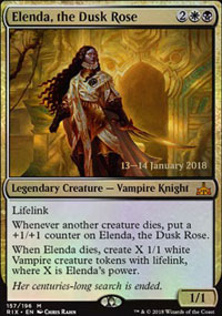 Elenda, la Rose du crpuscule - Prerelease Promos