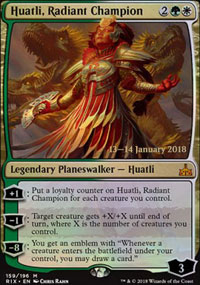 Huatli, championne radieuse - Prerelease Promos