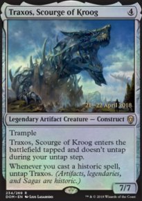 Traxos, flau de Kroog - Prerelease Promos