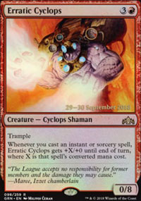 Cyclope imprvisible - Prerelease Promos