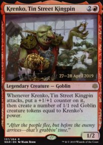 Krenko, baron de la rue d'tain - Prerelease Promos