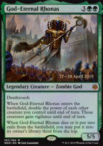 Rhonas l'ternel-dieu - Prerelease Promos