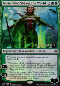 Nissa, celle qui fait trembler le monde - Prerelease Promos