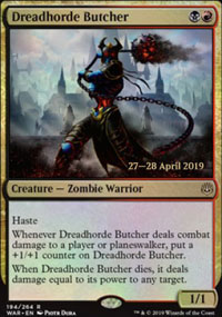 Boucher de la Horde de l'effroi - Prerelease Promos