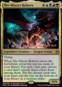 Niv-Mizzet revenu  la vie - Prerelease Promos