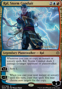 Ral, conduit de l'orage - Prerelease Promos