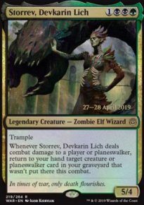 Storrev, liche des Devkarin - Prerelease Promos