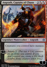 Angrath, capitaine du chaos - Prerelease Promos