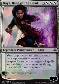 Kaya, flau des morts - Prerelease Promos