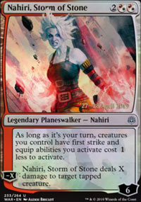 Nahiri, orage de pierres - Prerelease Promos