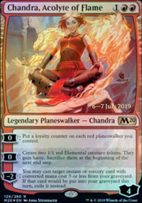 Chandra, acolyte de la flamme - Prerelease Promos