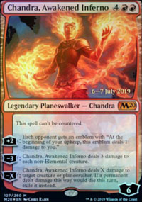 Chandra, fournaise veille - Prerelease Promos