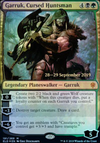 Garruk, chasseur maudit - Prerelease Promos