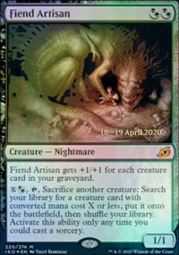 Artisan fielleux - Prerelease Promos