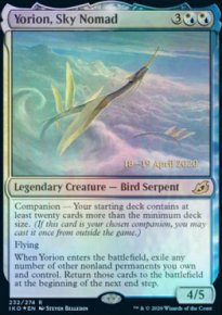 Yorion, nomade cleste - Prerelease Promos