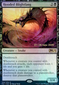 Pestecroc cagoulard - Prerelease Promos