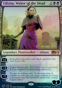 Liliana, veilleuse des morts - Prerelease Promos