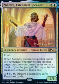 Niambi, oratrice respecte - Prerelease Promos