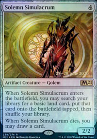 Simulacre solennel - Prerelease Promos