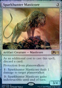 Masticore traqueuse d'tincelle - Prerelease Promos