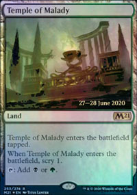 Temple de la maladie - Prerelease Promos