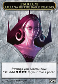 Emblem Liliana of the Dark Realms - 