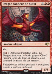 Dragon fondeur de butin - 