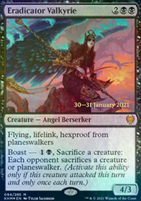 Valkyrie radicatrice - Prerelease Promos