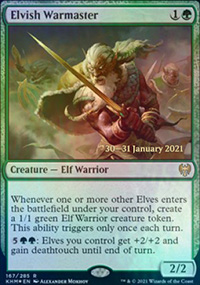 Matre de guerre elfe - Prerelease Promos