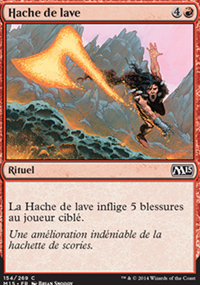 Hache de lave - 