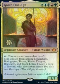 Garth le borgne - Prerelease Promos