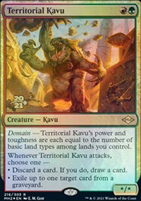 Kavru territorial - Prerelease Promos