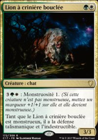 Lion  crinire boucle - 