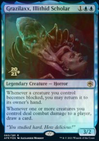 Grazilaxx, rudit illithid - Prerelease Promos