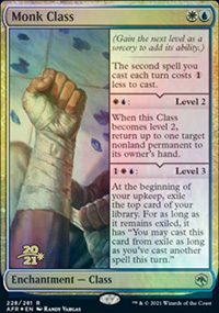 Classe: moine - Prerelease Promos