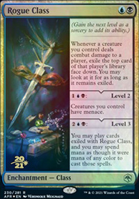 Classe: roublard - Prerelease Promos