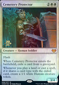 Protectrice du cimetire - Prerelease Promos