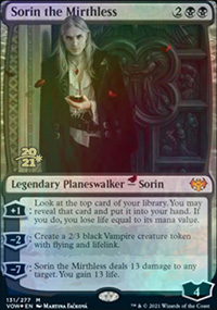 Sorin le morose - Prerelease Promos