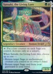 Satsuki, la sapience vivante - Prerelease Promos