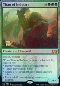 Titan de l'industrie - Prerelease Promos