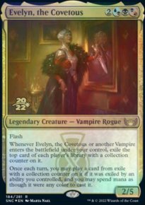 Evelyn, la cupide - Prerelease Promos