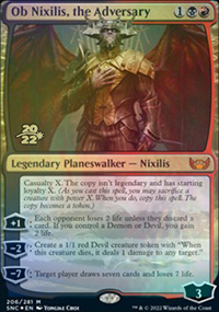 Ob Nixilis, l'Adversaire - Prerelease Promos