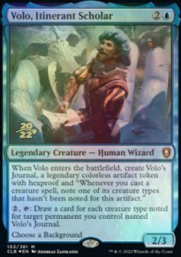 Volo, rudit itinrant - Prerelease Promos