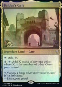 Porte de Baldur - Prerelease Promos