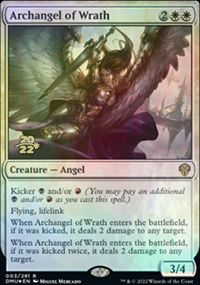 Archange de la colre - Prerelease Promos