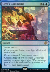 Commandement d'Urza - Prerelease Promos