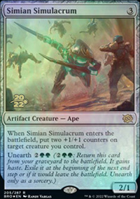 Simulacre simiesque - Prerelease Promos